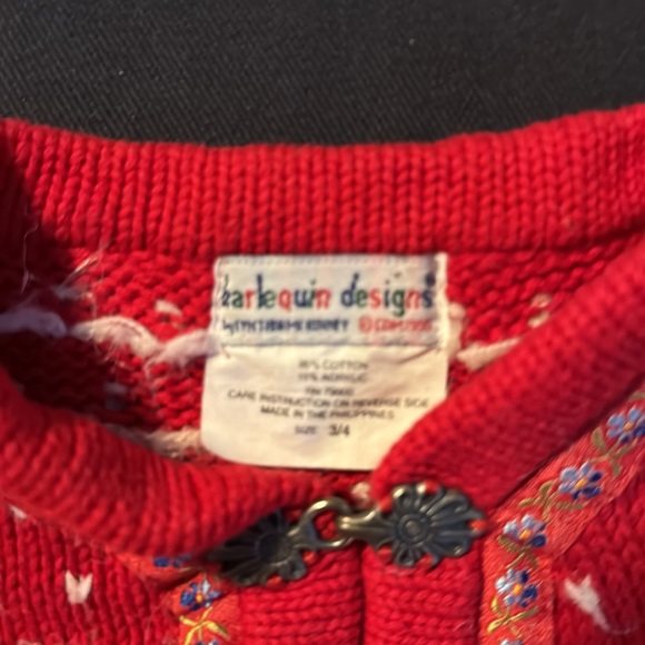 Norwegian vintage reindeer Christmas sweater - Picture 5 of 5